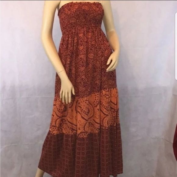 Decree Sleeveless Dress! Boho Sz M - Picture 1 of 4